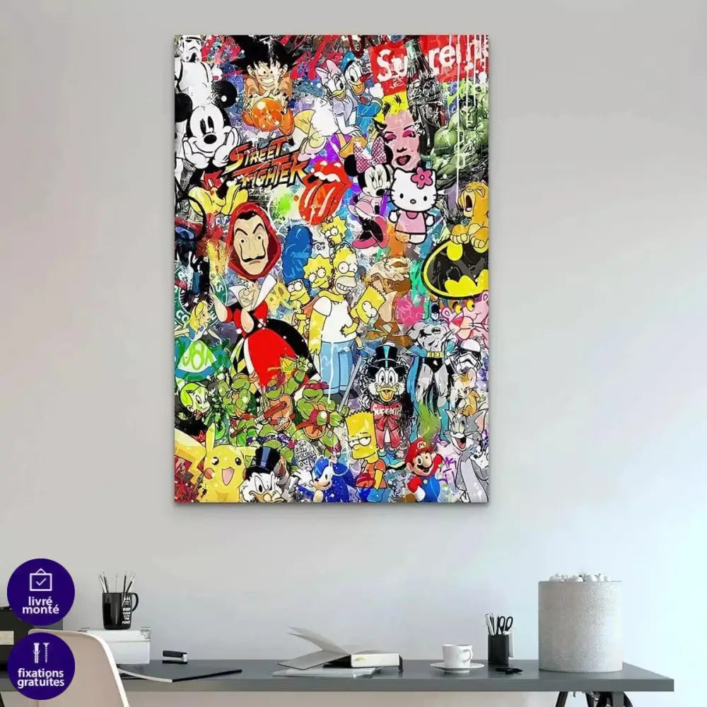 Tableau Street Art Culture 80 - Montableaudeco