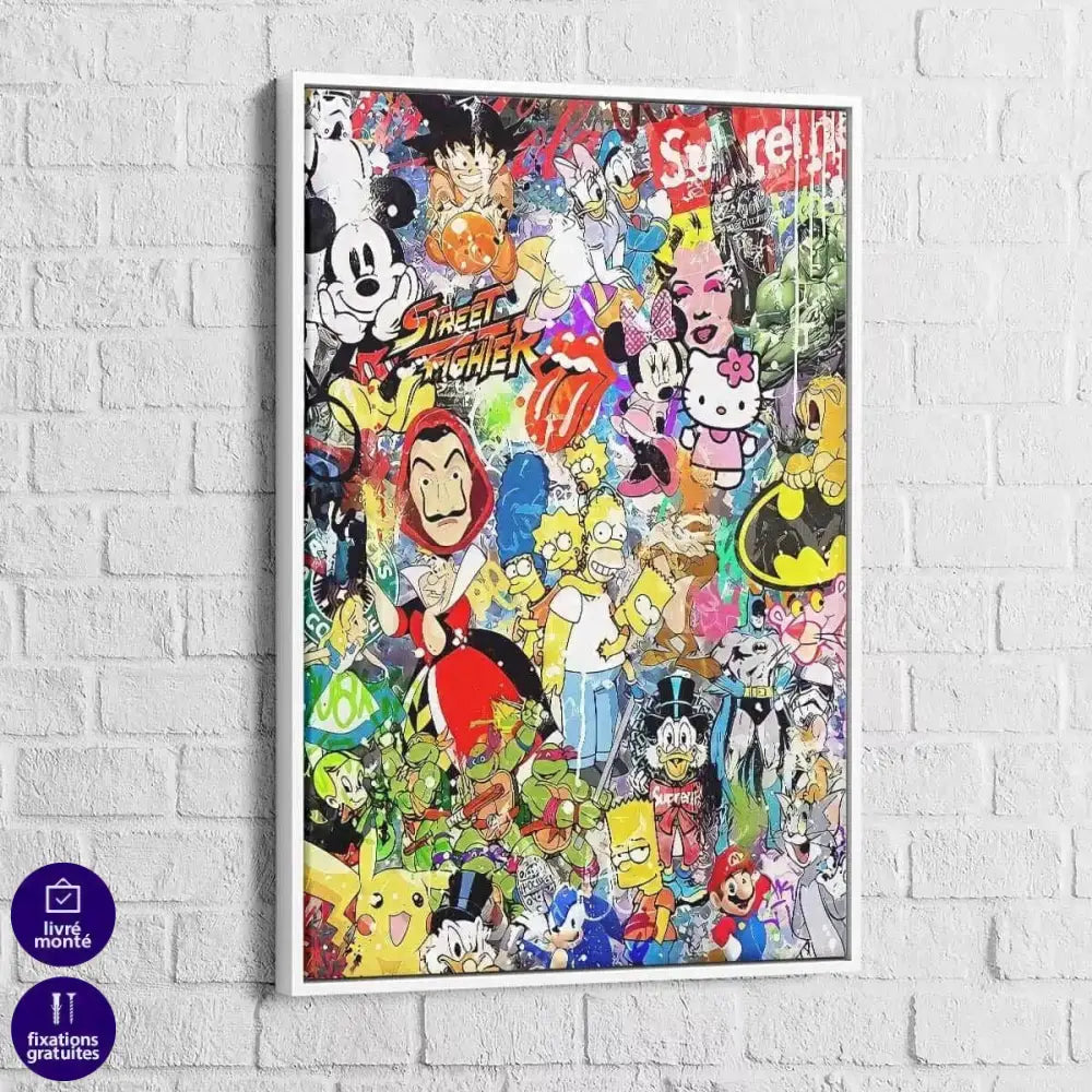 Tableau Street Art Culture 80 - Montableaudeco