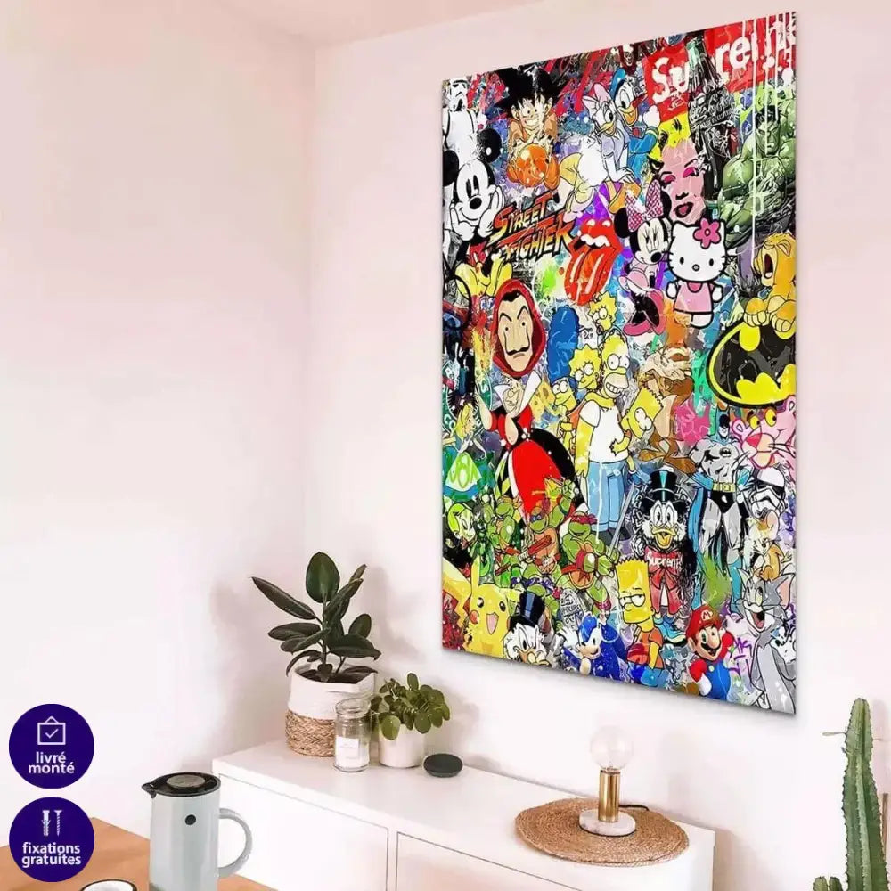 Tableau Street Art Culture 80 - Montableaudeco