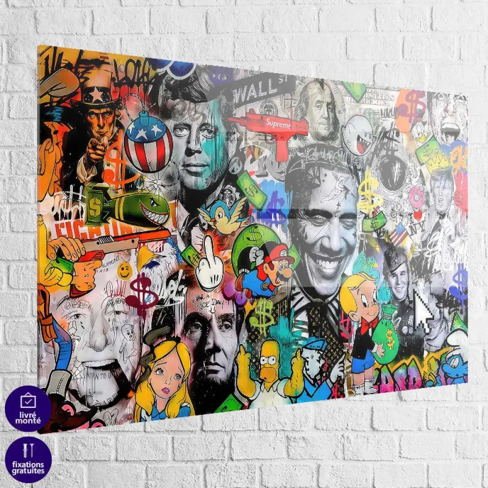 Tableau Street Art Culture Pop USA Tableau Street Art