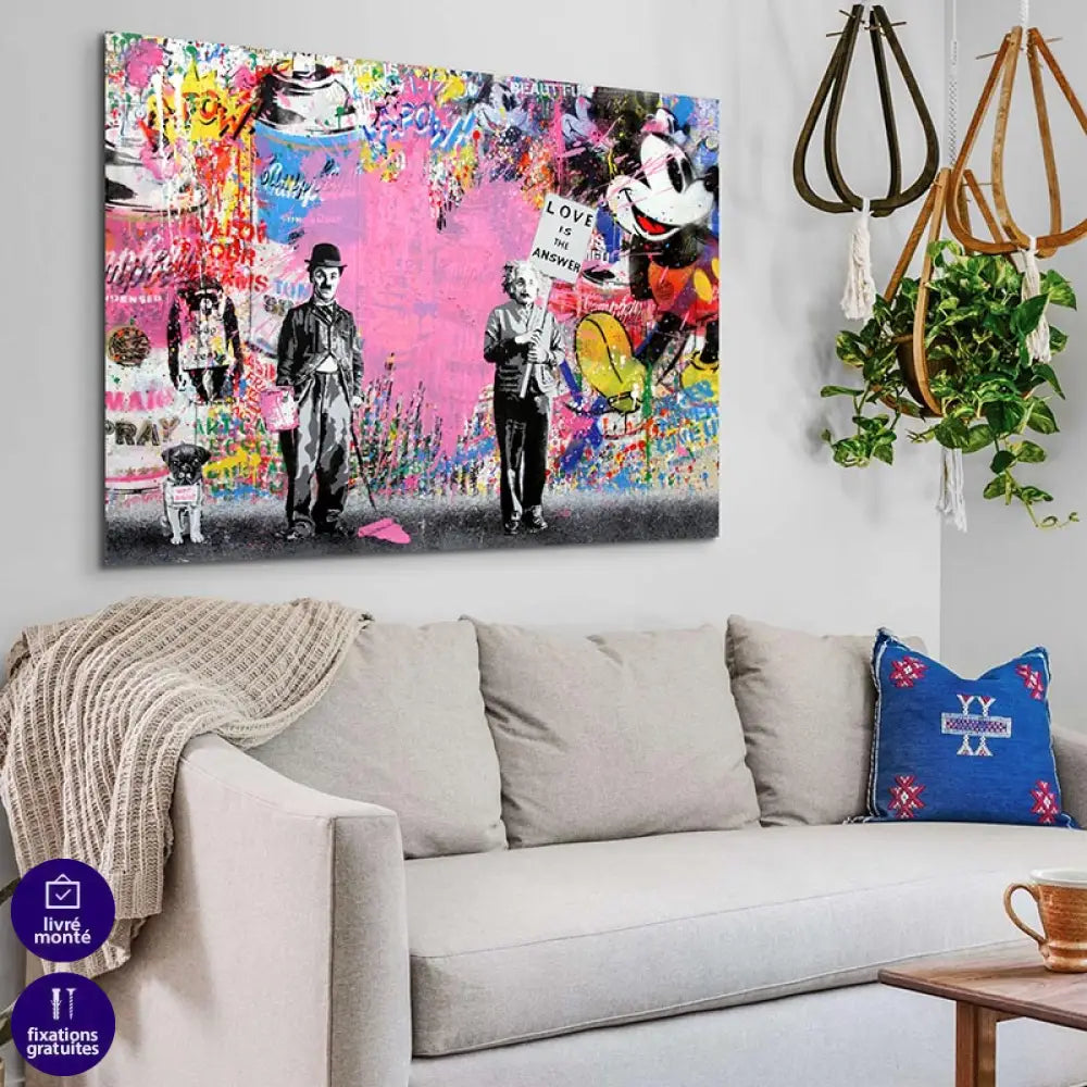 Tableau Street Art Graffiti Dreams 2