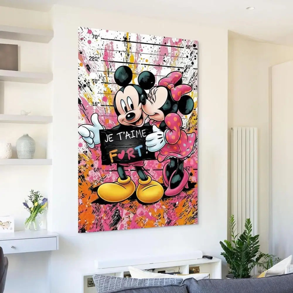 Tableau Street Art Je T’aime Fort Tableau Street Art