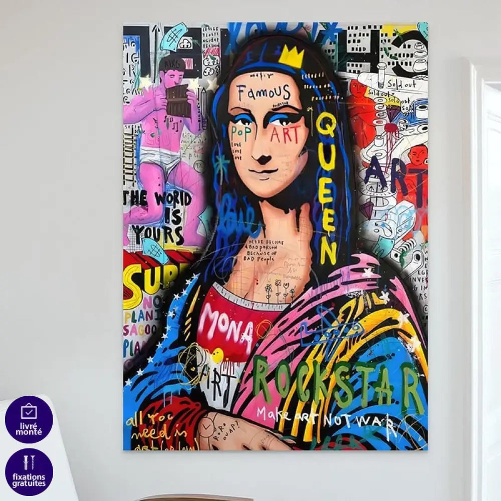 Tableau Street Art | Offre De Bienvenue -25% Livraison Offerte b