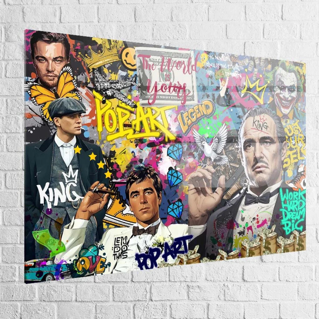 StreetTableau street art Le Monde T’appartient, collage pop et graffiti,