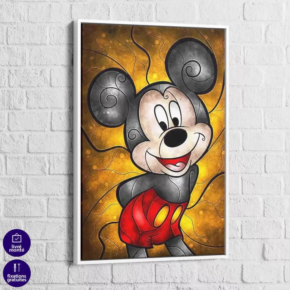 Tableau Street Art Mickey Original - Montableaudeco