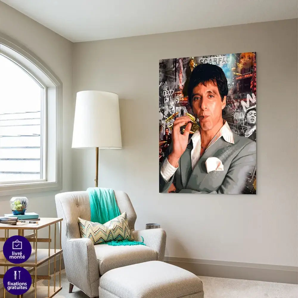 déco murale cinéma années 80