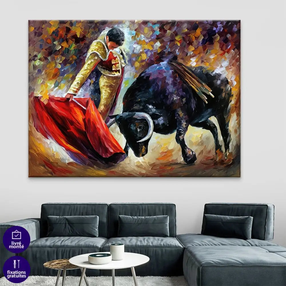 Tableau Taureau La Chorégraphie du Destin b