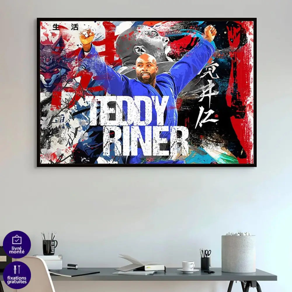 Tableau Teddy Rinner Légendaire Tableau Sport
