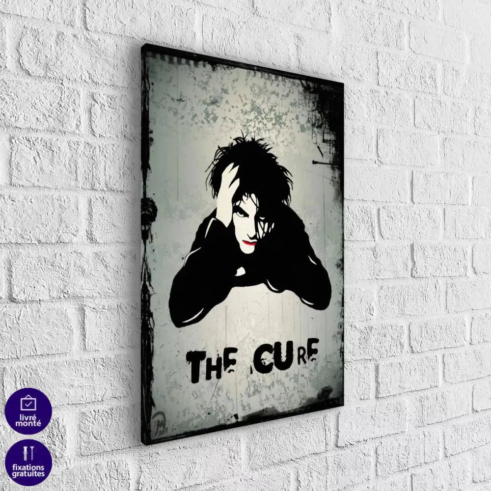 Tableau The Cure Robert Smith - Montableaudeco