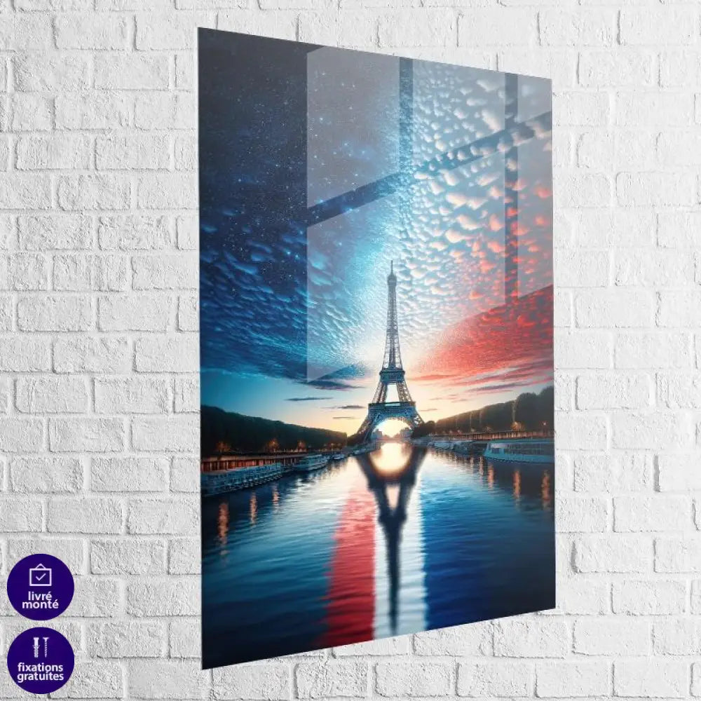 Tableau Tour Eiffel France - Montableaudeco