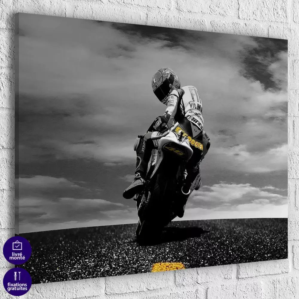Tableau Valentino Rossi - Montableaudeco