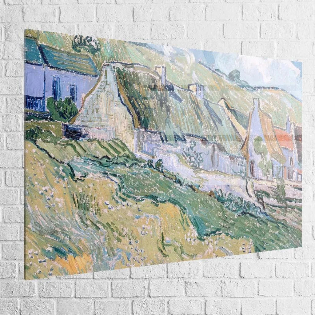 tableau van gogh les chaumières E