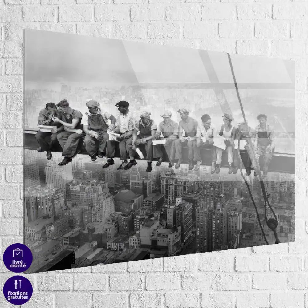 Tableau Vintage Rockefeller Plaza - Montableaudeco