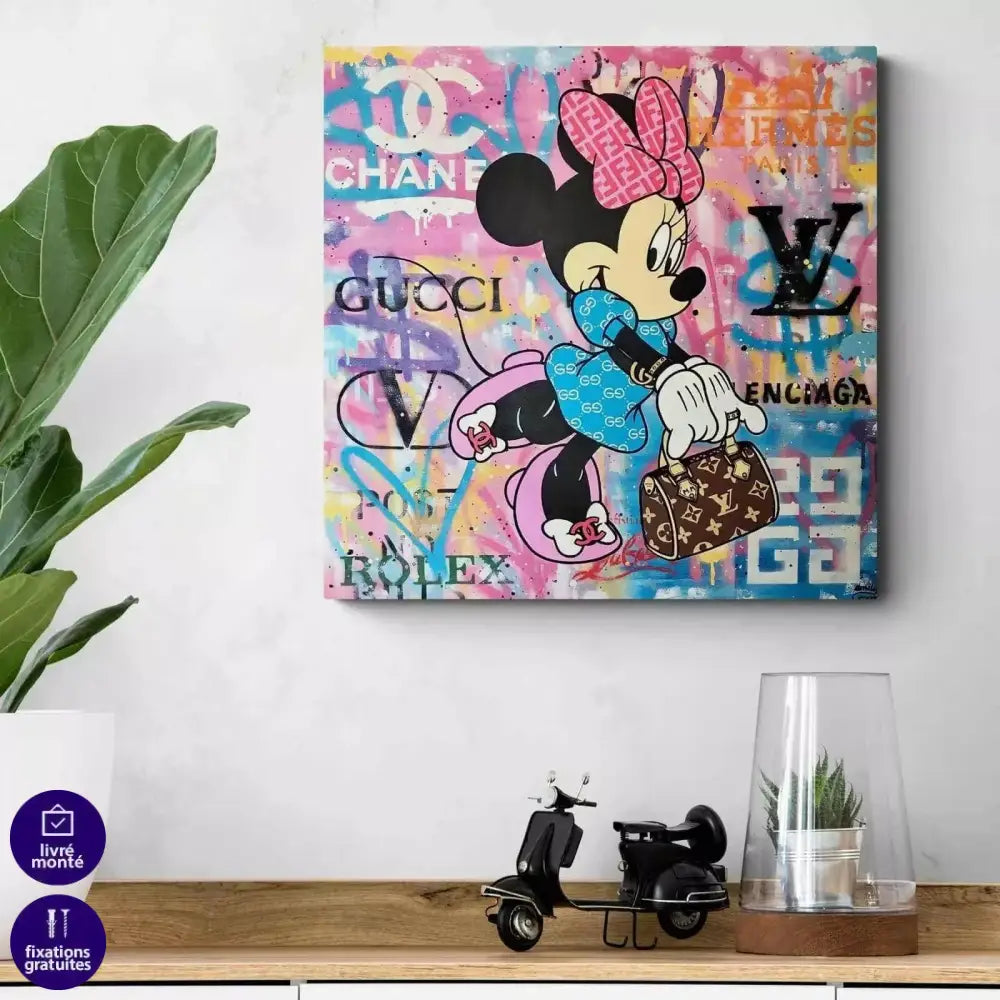 Tableau Walt Disney Fashion - Montableaudeco