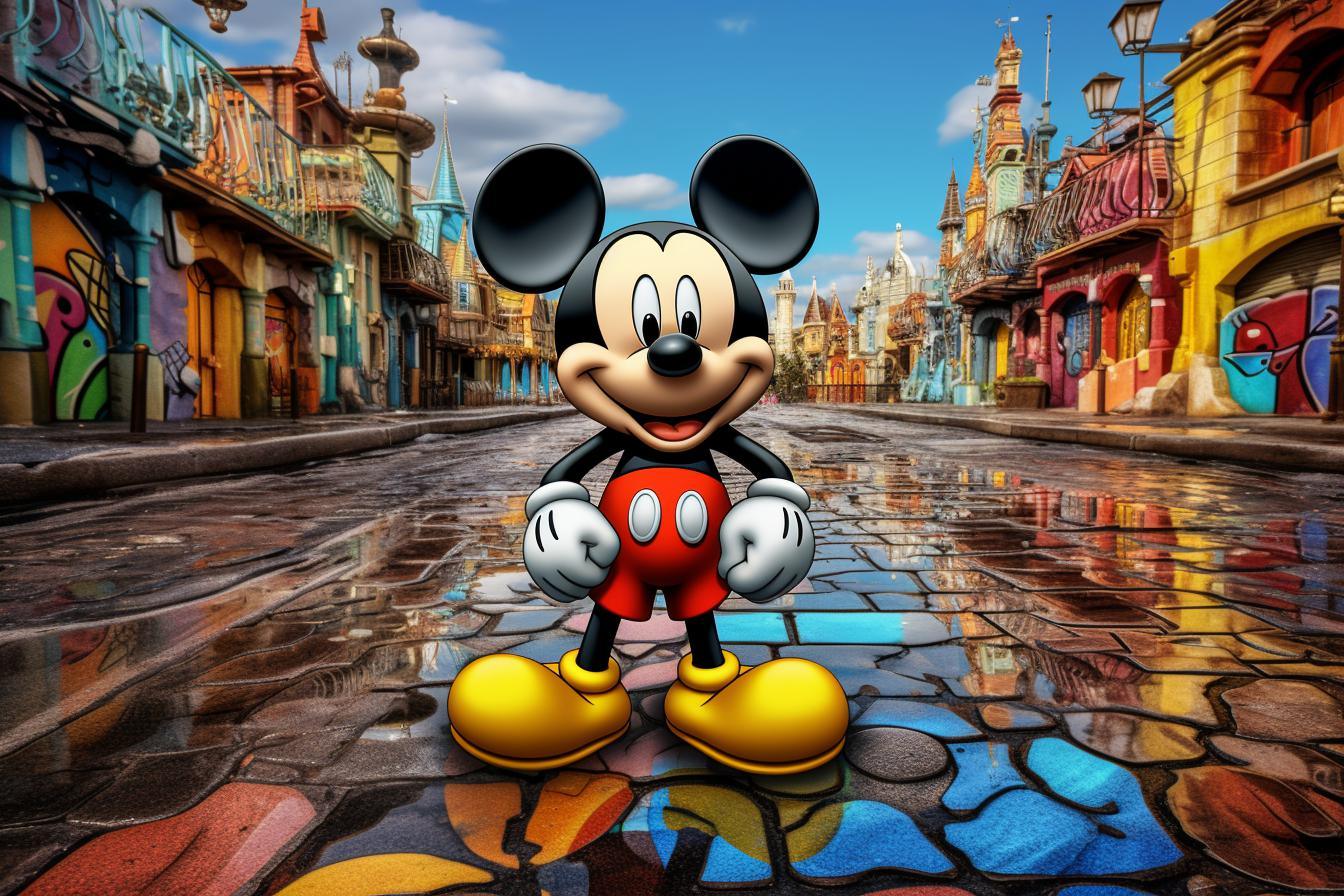 Disney dans la rue : Quand le street art devient magique - Montableaudeco