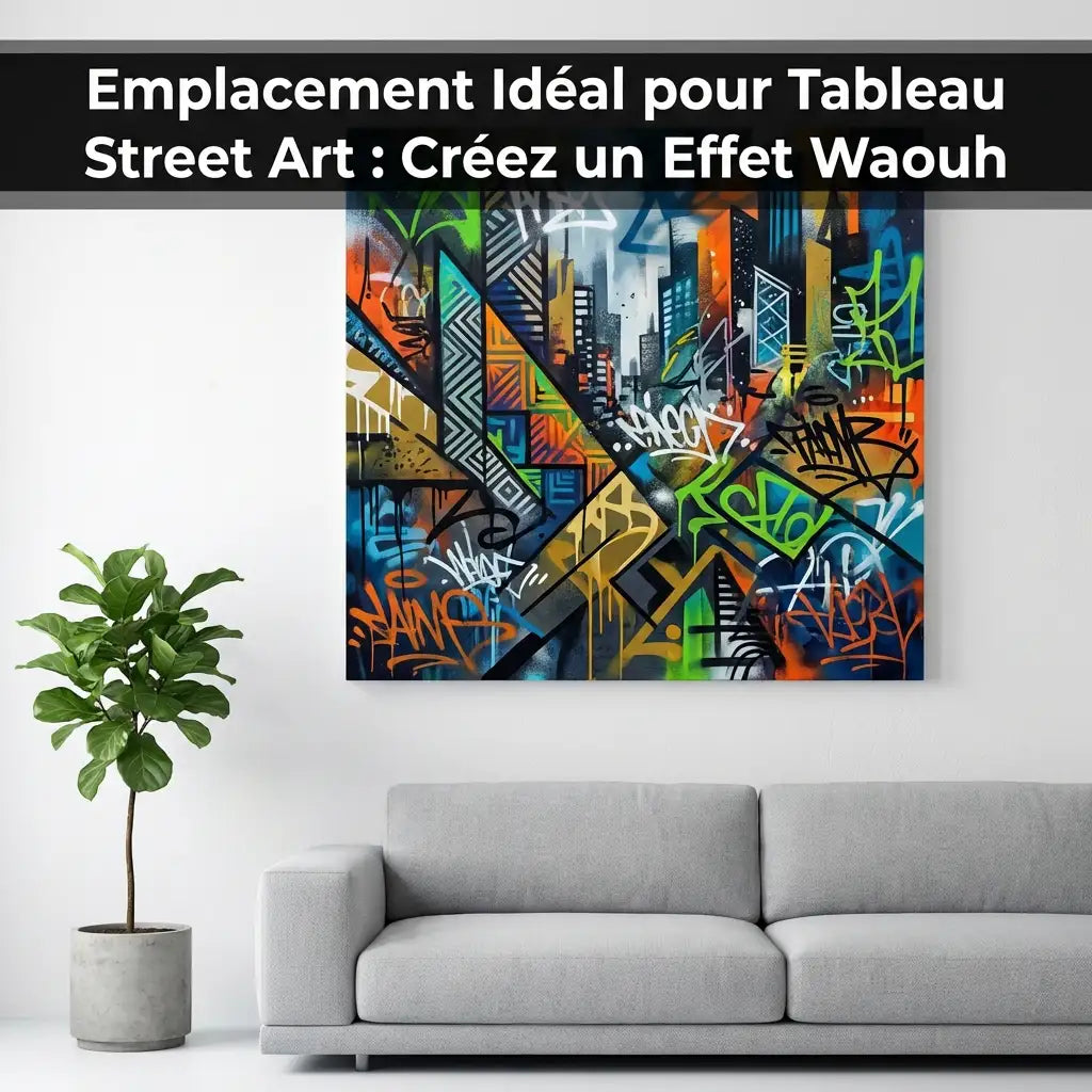 Emplacement Idéal pour Tableau Street Art : Créez un Effet Waouh