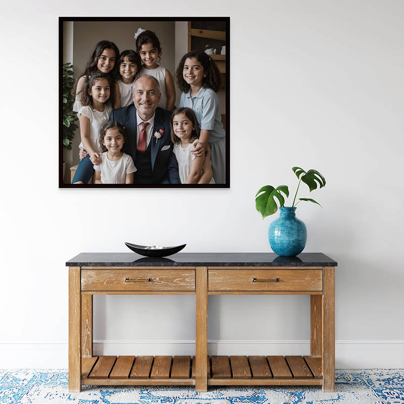 Idée cadeau pour papa : tableau personnalisé et original