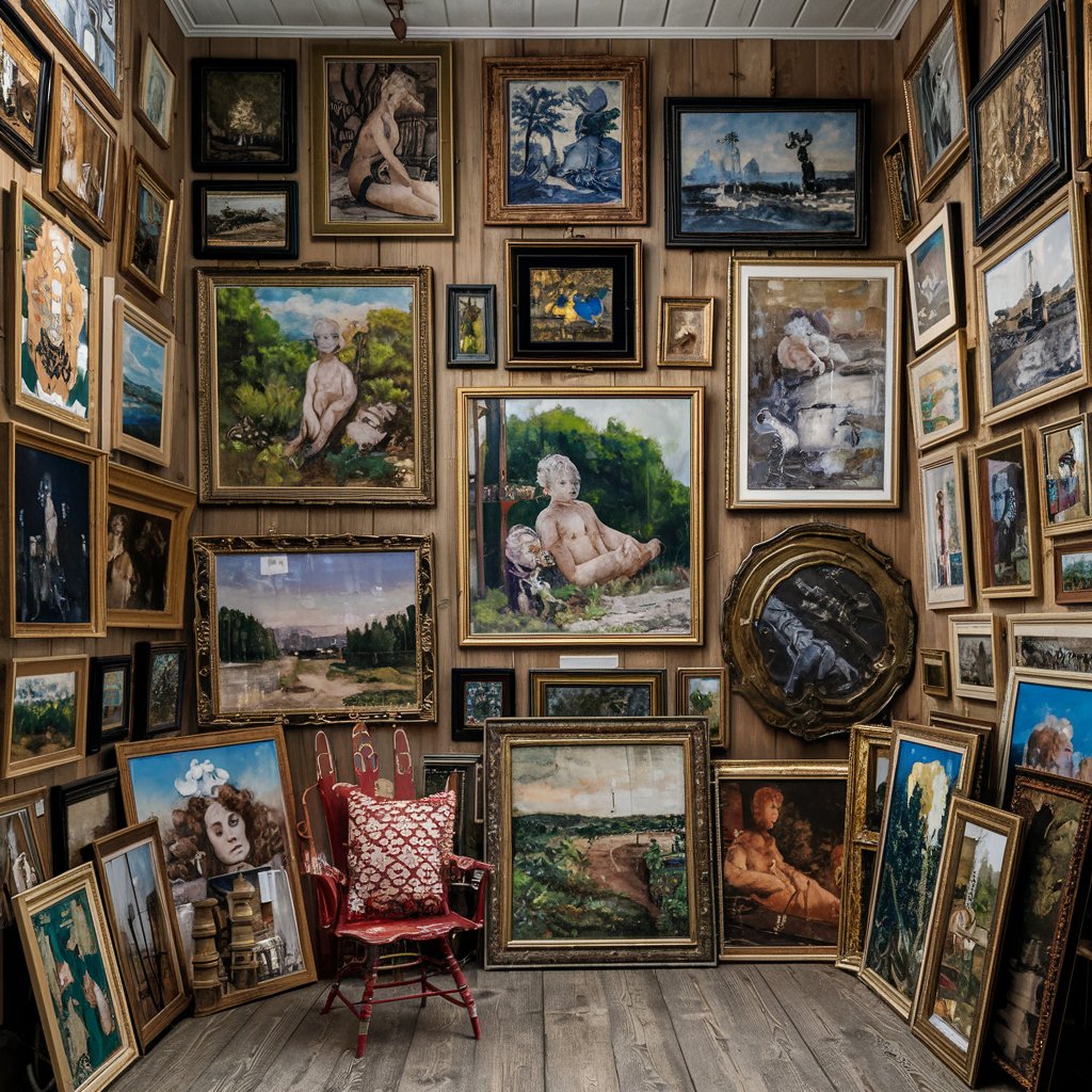 Construisez une belle collection de tableaux assortis