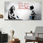 Tableau Banksy Dream Big - Montableaudeco