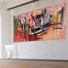 Tableau Basquiat en 1982 - Montableaudeco