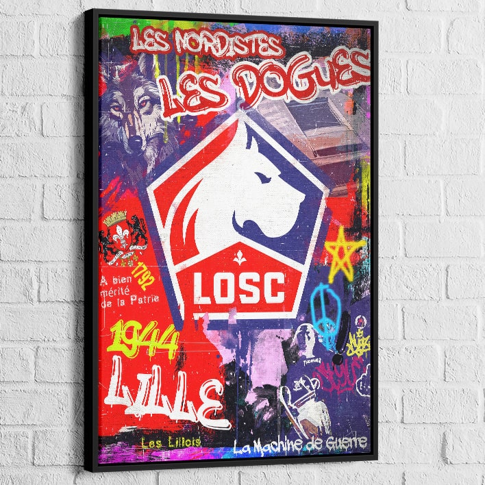 Tableau Lille LOSC FOOTBALL d