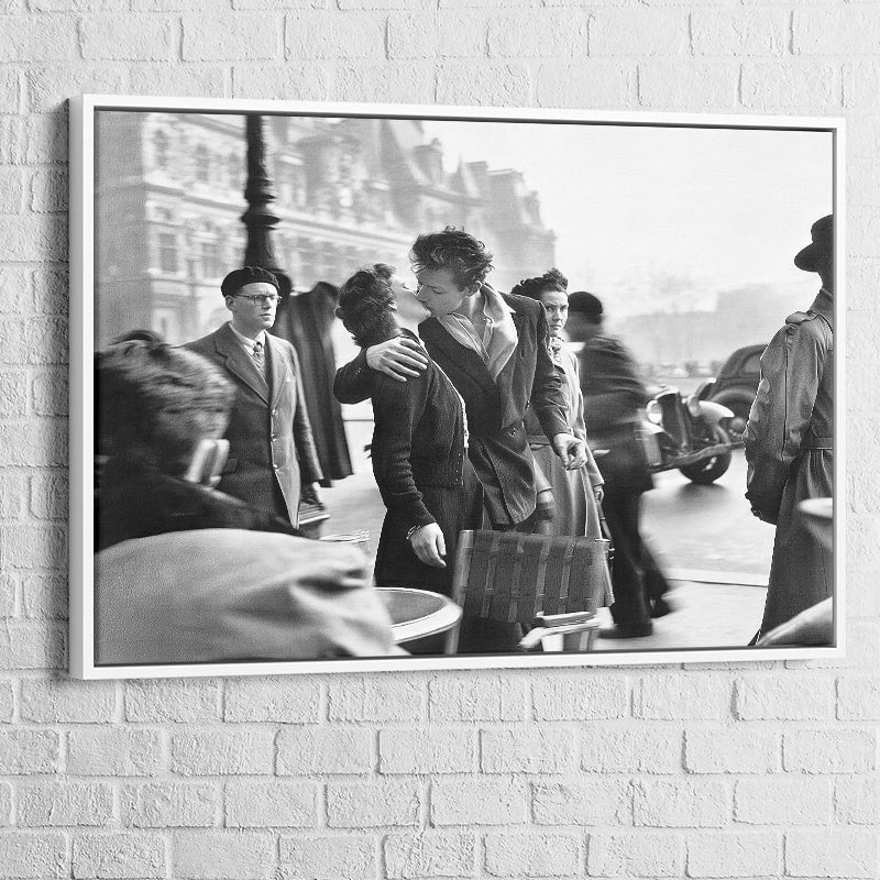 Tableau Robert Doisneau Le Baiser 4