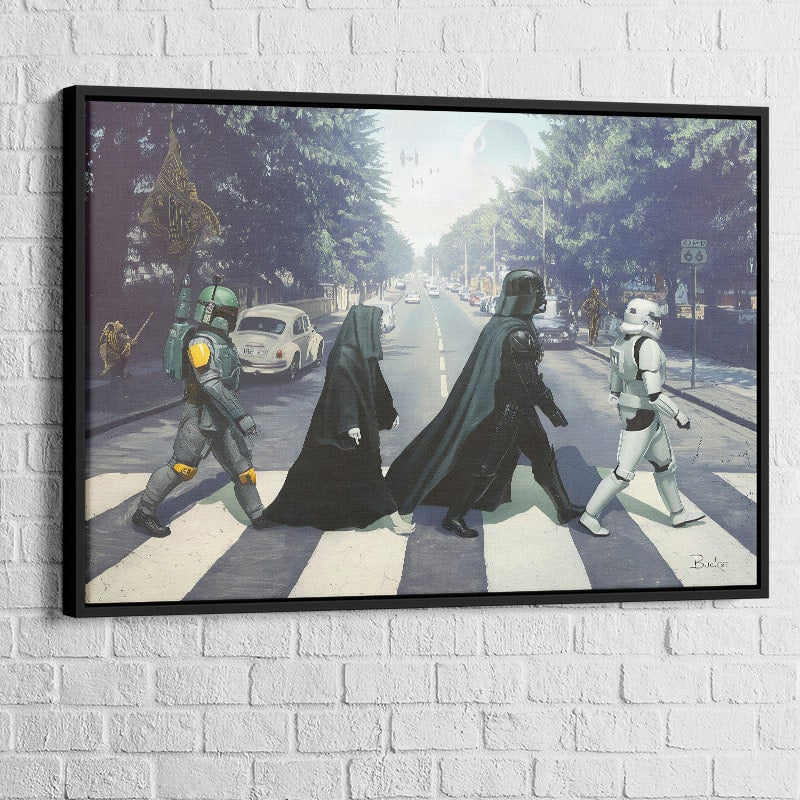 Tableau Star Wars en Mode Beatles d