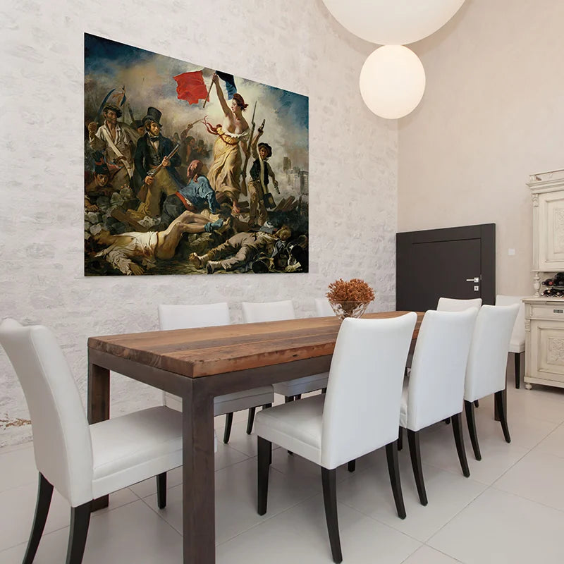 Tableau historique français – La Liberté au drapeau tricolore