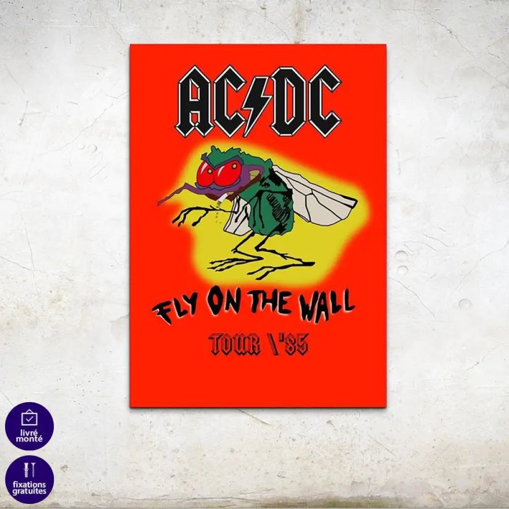 Affiche Concert ACDC - Montableaudeco