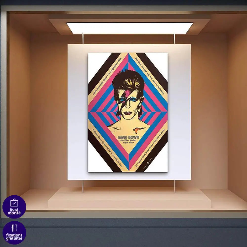 Affiche Concert David Bowie - Montableaudeco