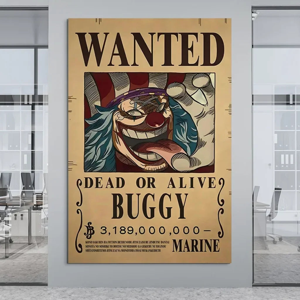 Poster One piece Dead or Alive  Buggy