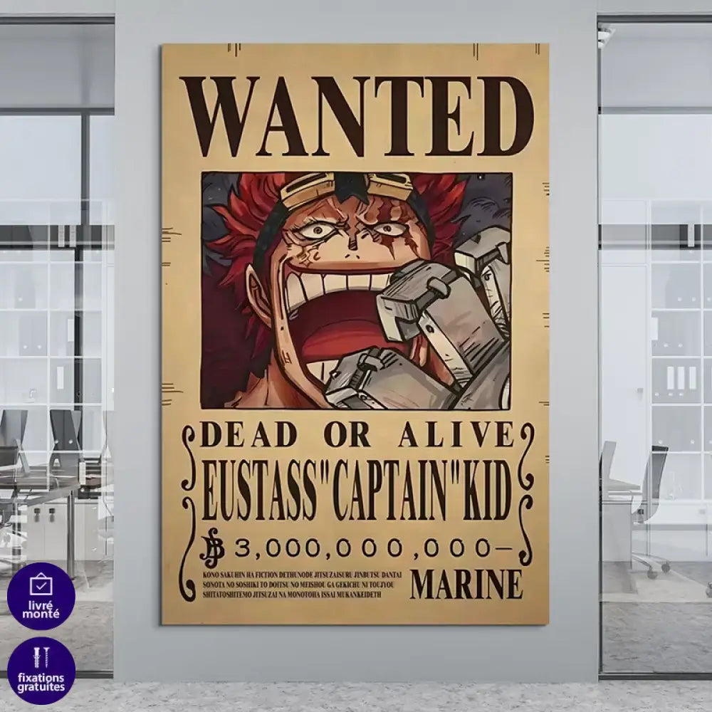 Poster One piece Dead or Alive  KID