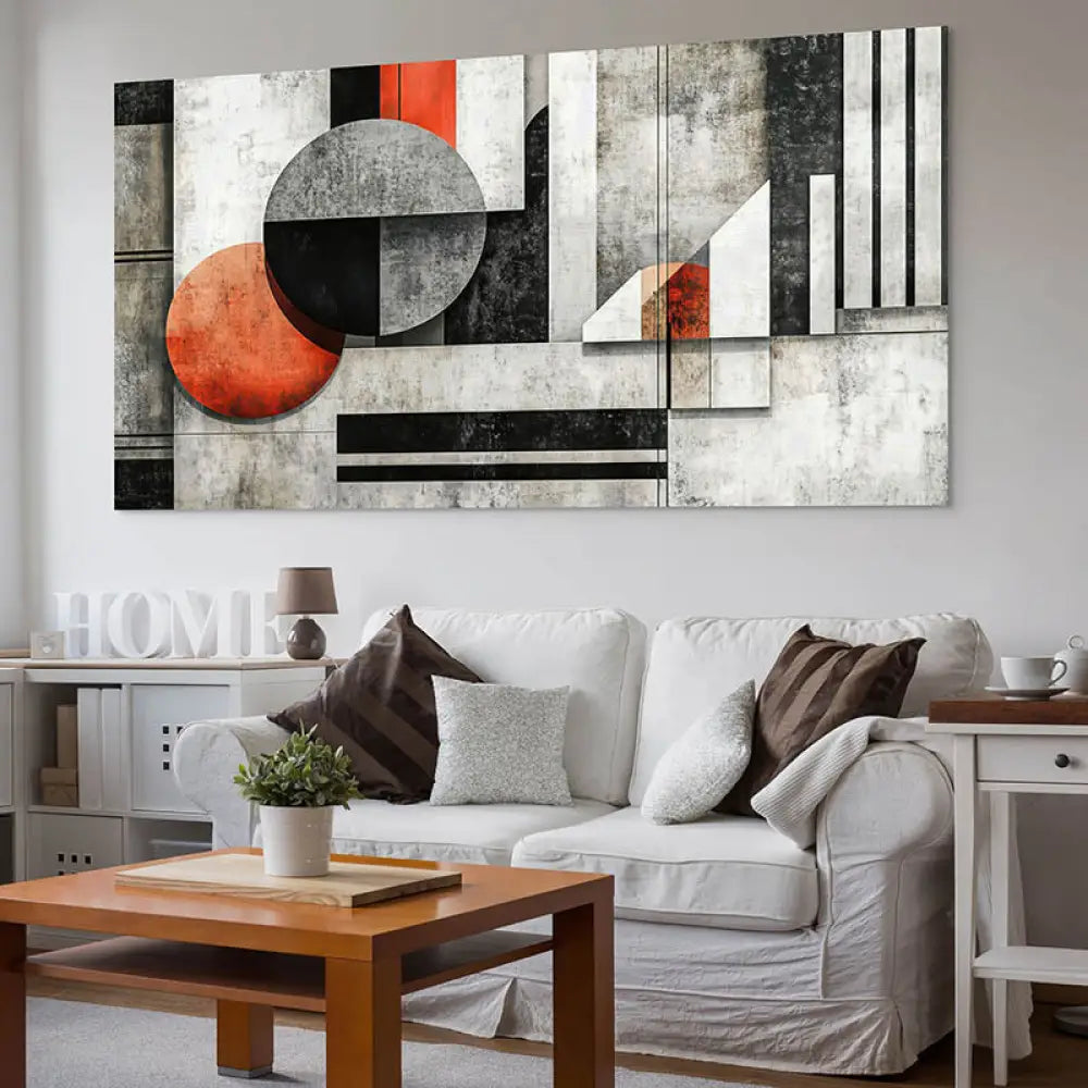 Tableau Abstrait Fusions Graphiques