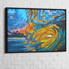 Tableau Abstrait | Hawaï Surfing | Bienvenue -20% Sur Votre Commande c