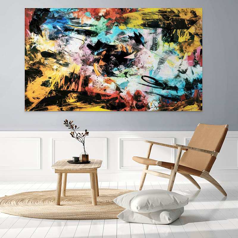 Tableau Abstrait | Déco De Salon Design | Offre de Bienvenue -20%