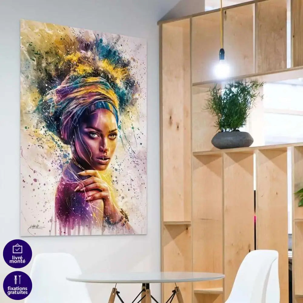 Tableau Afrique Célébration de la Beauté Tableau Afrique