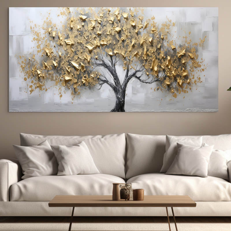 Tableau Arbre d’Or et de Mystère