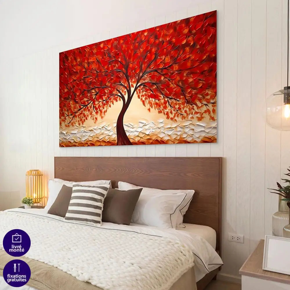 Tableau Arbre Lumière d’Automne Tableau Arbre