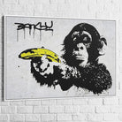 Tableau Banksy Banana Monkey - Montableaudeco