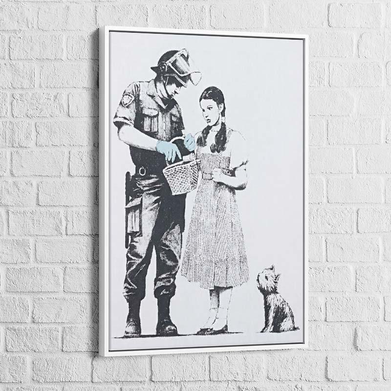 Tableau Banksy Dorothy - Montableaudeco