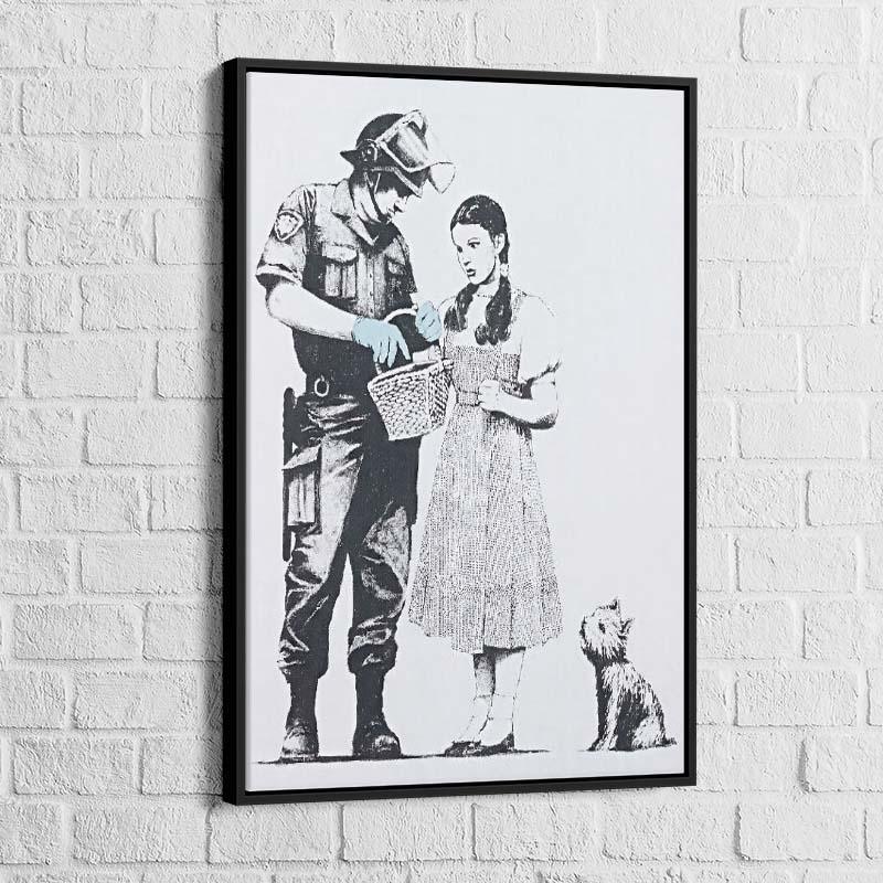 Tableau Banksy Dorothy - Montableaudeco