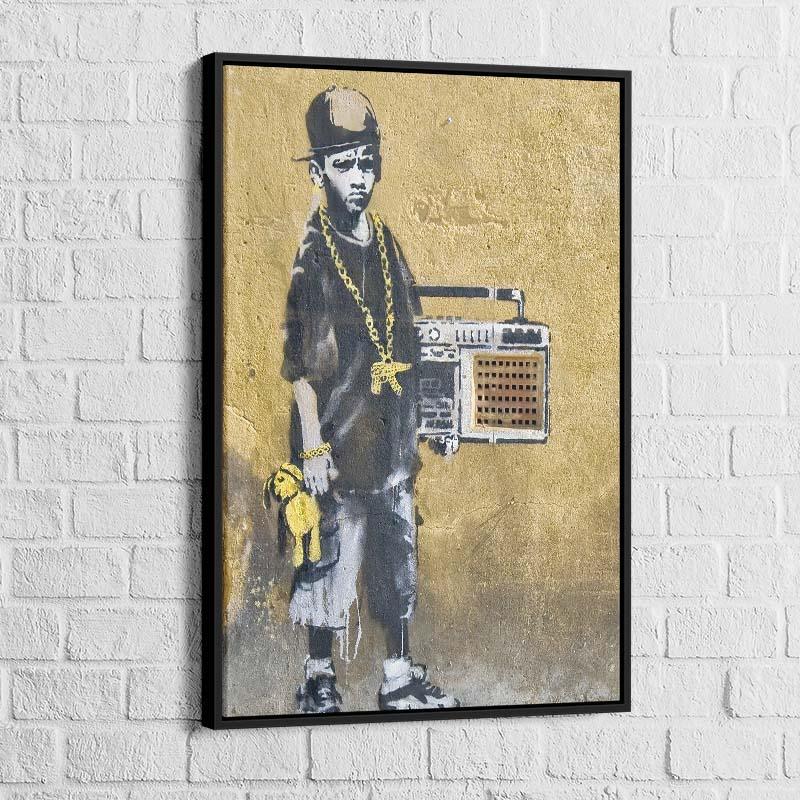 Tableau Banksy Ghetto Boys - Montableaudeco