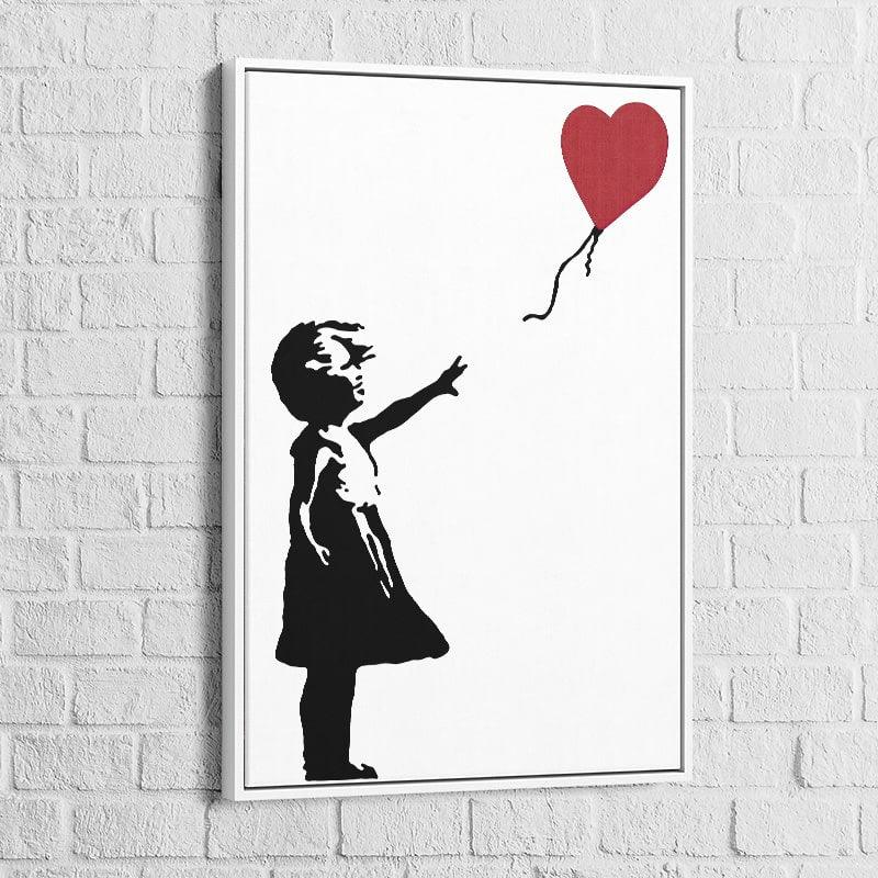 Tableau Banksy La Fille au Ballon - Montableaudeco