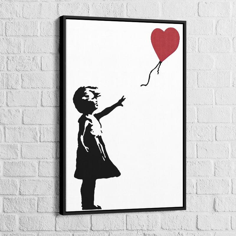 Tableau Banksy La Fille au Ballon - Montableaudeco