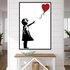 Tableau Banksy La Fille au Ballon - Montableaudeco