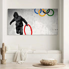 Tableau Banksy Olympic Games Tableau moderne