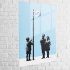 Tableau Banksy Very Little Helps 40x60cm / Plexiglas Tableau Banksy