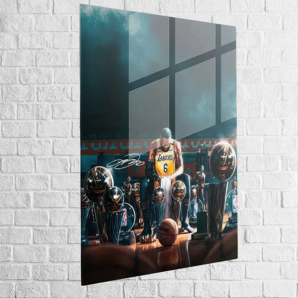 Tableau Lebron James plexiglas