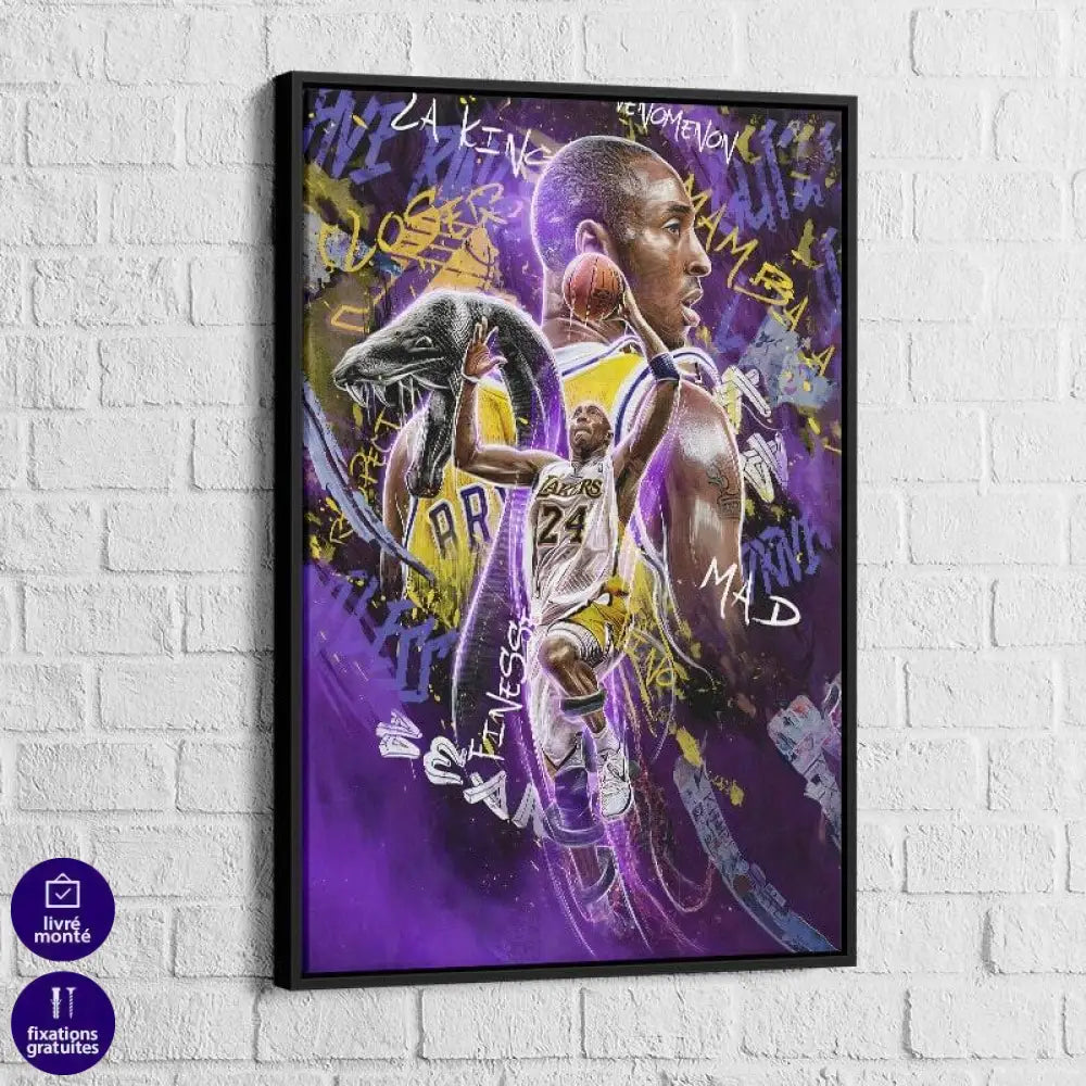 Tableau Basket This Legend Kobe Bryant - Montableaudeco