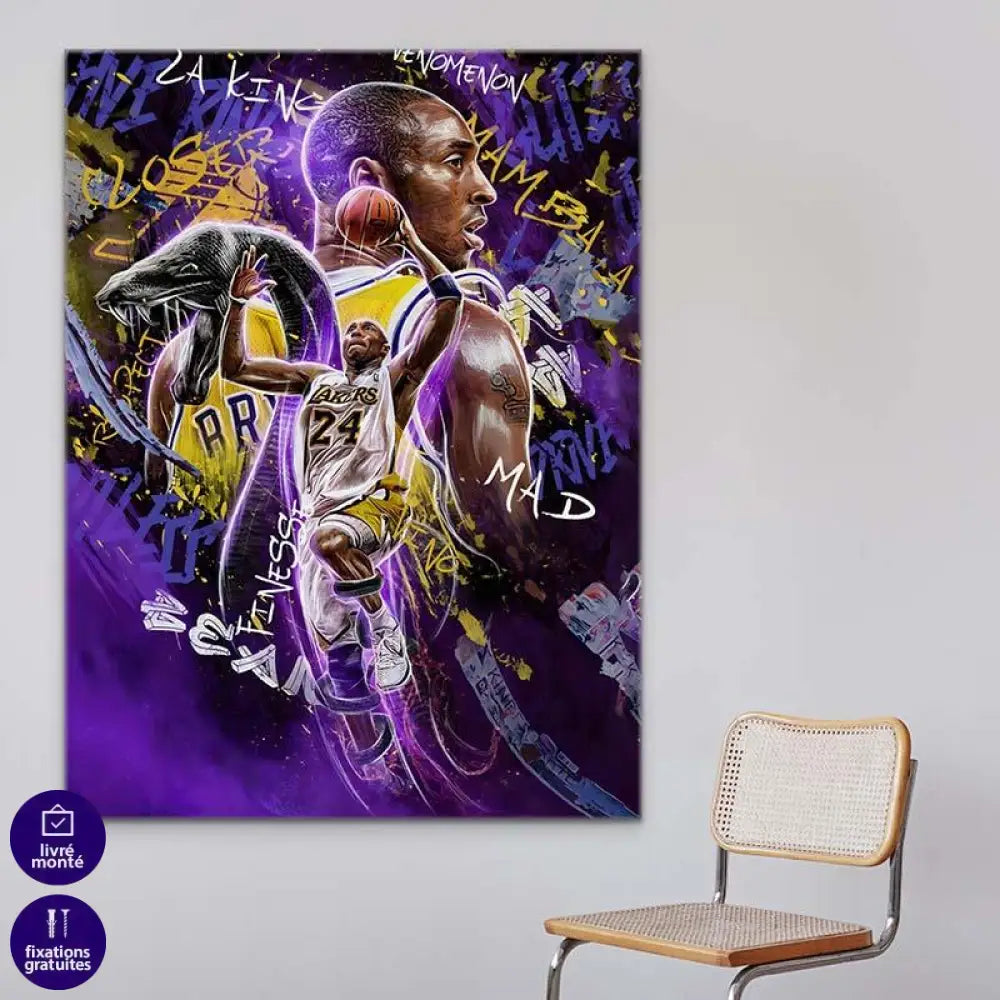 Tableau Basket This Legend Kobe Bryant - Montableaudeco
